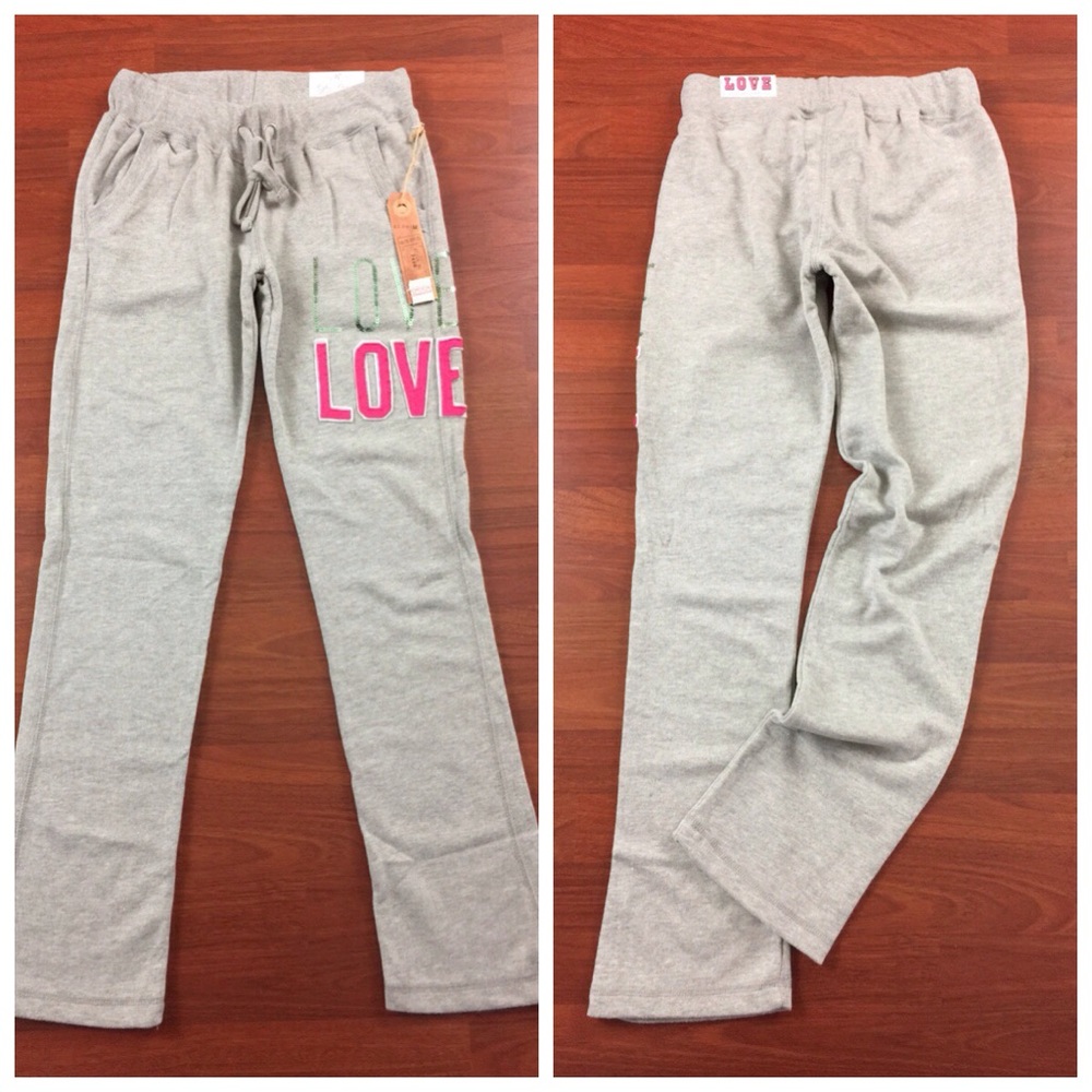 REFLEX Flattering Fit Heather Sports Jogger Athletic Love Lounge Pant NWT Size M